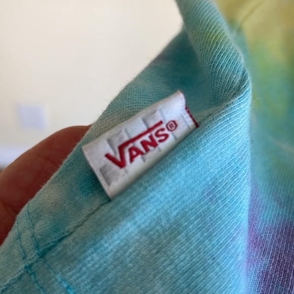VANS OFF THE WALL CLASSIC COTTON TIE DYE TEE SHIRT - SMALL - EXCELLENT COND! - Picture 3 of 10